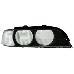 VITRE DE PHARE BMW SERIE 5 E39 BERLINE TOURING 9/1995 A 8/2000 BLANC PASSAGER