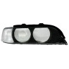 VITRE DE PHARE BMW SERIE 5 E39 BERLINE TOURING 9/1995 A 8/2000 BLANC PASSAGER