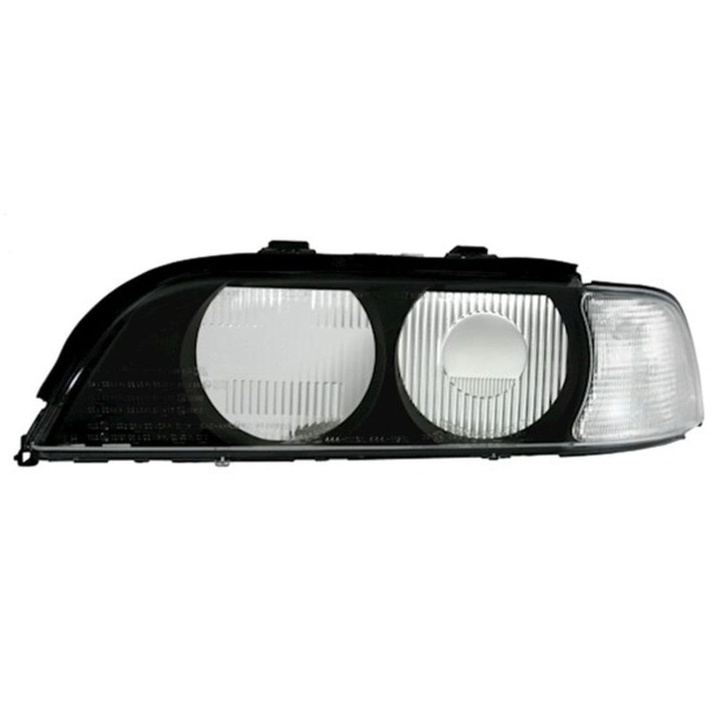 VITRE DE PHARE BMW SERIE 5 E39 BERLINE TOURING 9/1995 A 8/2000 BLANC CONDUCTEUR