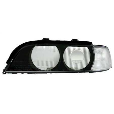 VITRE DE PHARE BMW SERIE 5 E39 BERLINE TOURING 9/1995 A 8/2000 BLANC CONDUCTEUR