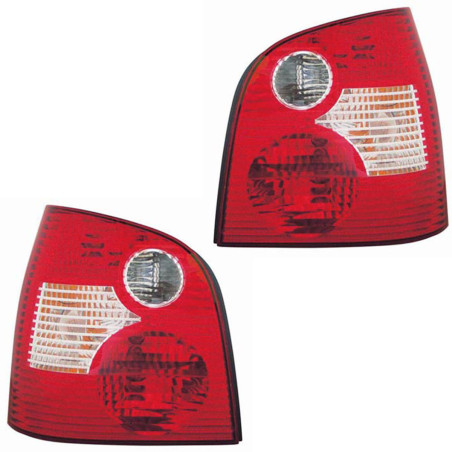 FEUX ARRIERE CONDUCTEUR + PASSAGER VW VOLKSWAGEN POLO 9N DE 10/2001 A 05/2005