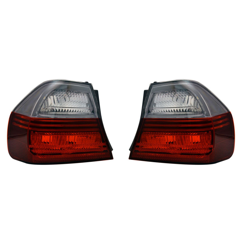 FEUX ARRIERE CONDUCTEUR + PASSAGER AILE BLACKLINE SERIE 3 E90 BERLINE 2005-2008