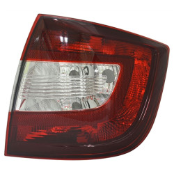 FEUX ARRIERE SKODA RAPID APRES 7/2012 PASSAGER ROUGE FONCE