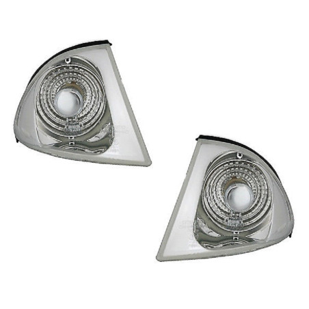 2 CLIGNOTANTS AVANT CHROME BMW SERIE 3 E46 BERLINE TOURING DE 05/1998 A 08/2001