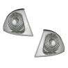 2 CLIGNOTANTS AVANT CHROME BMW SERIE 3 E46 BERLINE TOURING DE 05/1998 A 08/2001