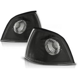 2 CLIGNOTANTS AVANT NOIR CRISTAL BMW SERIE 3 E36 COUPE CABRIOLET 3/1992 A 4/1999