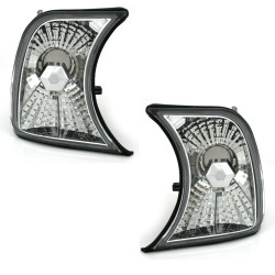 2 CLIGNOTANTS AVANT CHROME CRISTAL V2 BMW SERIE 5 E34 BERLINE 11/1991 A 01/1997