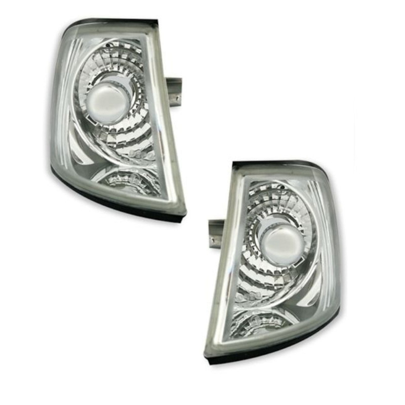 2 CLIGNOTANTS AVANT CHROME CRISTAL AUDI A3 8L 8L1 DE 9/1996 A 8/2000 TOUS MOD