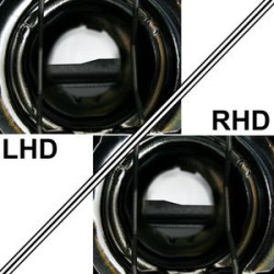 2 PHARES ANGEL EYES PEUGEOT 206 206CC 206SW SW CC NOIR CRISTAL H7 UNIQUEMENT