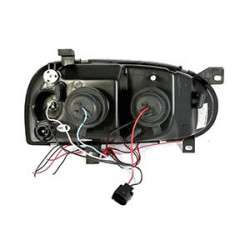 2 PHARES ANGEL EYES VW GOLF 3 BERLINE BREAK 8/1991-5/1999 CHROME LED TYP1