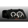 2 PHARES ANGEL EYES AUDI A3 8L 8/1996-8/2000 PHASE 1 NOIR CRISTAL LED