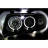 2 PHARES ANGEL EYES AUDI A4 B5 1994-1999 BERLINE AVANT FEUX AVANT NOIR LED