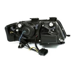 2 PHARES DEVIL EYES AUDI A6 C5 4B BERLINE AVANT LED CHROME 05/1997-05/2001