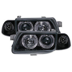 2 PHARES ANGEL EYES OPEL ASTRA F 09/1991-09/1998 BERLINE BREAK CABRIO NOIR