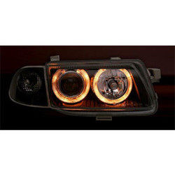 2 PHARES ANGEL EYES OPEL ASTRA F 09/1991-09/1998 BERLINE BREAK CABRIO NOIR