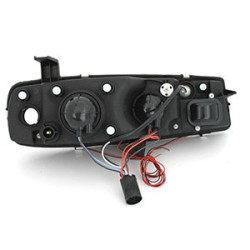 2 PHARES ANGEL EYES OPEL CALIBRA 06/1990-07-1997 NOIR LED CRISTAL