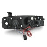 2 PHARES ANGEL EYES OPEL CALIBRA 06/1990-07-1997 NOIR LED CRISTAL