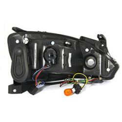 2 PHARES DEVIL EYES OPEL CORSA C NOIR CRISTAL LED 10/2000-09/2006