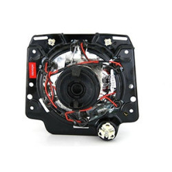 2 PHARES ANGEL EYES VW GOLF 2 8/1983-12/1992 CHROME CRISTAL AVEC CROIX