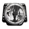 2 PHARES ANGEL EYES VW GOLF 2 8/1983-12/1992 CHROME CRISTAL AVEC CROIX