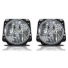 2 PHARES VW GOLF 2 8/1983-12/1992 CHROME CRISTAL
