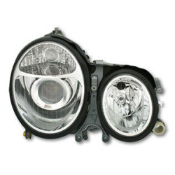 2 PHARES MERCEDES CLASSE E W210 S210 BERLINE BREAK 9/1999-6/2002 CHROME LOOK