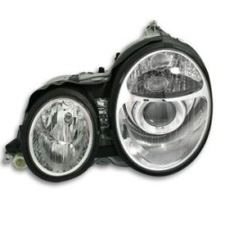 2 PHARES MERCEDES CLASSE E W210 S210 BERLINE BREAK 9/1999-6/2002 CHROME LOOK