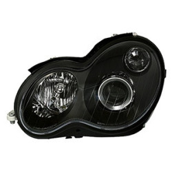 2 PHARES MERCEDES CLASSE C W203 S203 05/2000-03/2004 NOIR LOOK XENON DEPO