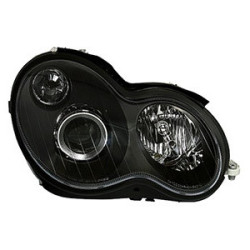 2 PHARES MERCEDES CLASSE C W203 S203 05/2000-03/2004 NOIR LOOK XENON DEPO