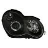 2 PHARES MERCEDES CLASSE C W203 S203 05/2000-03/2004 NOIR LOOK XENON DEPO
