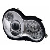 PHARES GLACES LISSE CHROME CRISTAL MERCEDES CLASSE C W203 S203 05/2000 A 03/2004