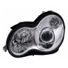 PHARES GLACES LISSE CHROME CRISTAL MERCEDES CLASSE C W203 S203 05/2000 A 03/2004