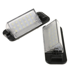 ECLAIRAGE PLAQUE LED BMW SERIE 3 E36 BERLINE TOURING COUPE CABRIOLET BLANC XENON