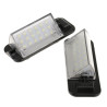 ECLAIRAGE PLAQUE LED BMW SERIE 3 E36 BERLINE TOURING COUPE CABRIOLET BLANC XENON