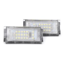 ECLAIRAGE PLAQUE LED BMW SERIE 3 E46 BERLINE TOURING COMPACT 1998-2005 BLANC