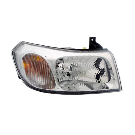 PHARE CHROME PASSAGER DROIT POUR FORD TRANSIT TYPE FA FD DE 01/2000 A 07/2006