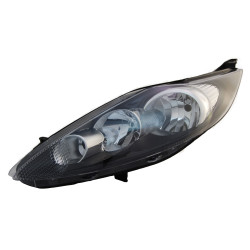 PHARE CONDUCTEUR GAUCHE NOIR AVEC MOTEUR FORD FIESTA 6 VI DE 10/2008 A 11/2012