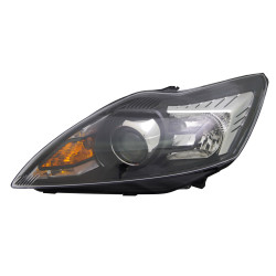 PHARE CONDUCTEUR GAUCHE NOIR AVEC MOTEUR FORD FOCUS 2 II DE 02/2008 A 04/2011