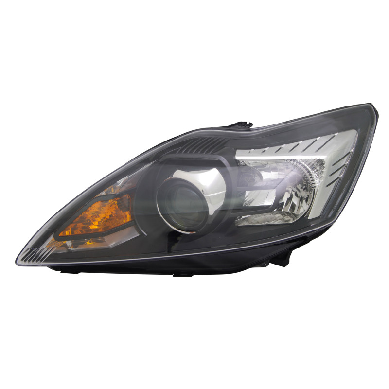 PHARE CONDUCTEUR GAUCHE NOIR AVEC MOTEUR FORD FOCUS 2 II DE 02/2008 A 04/2011