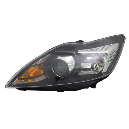 PHARE CONDUCTEUR GAUCHE NOIR AVEC MOTEUR FORD FOCUS 2 II DE 02/2008 A 04/2011