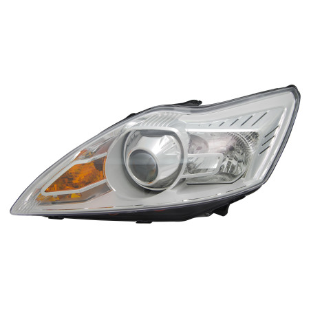 PHARE CONDUCTEUR CHROME XENON AVEC MOTEUR FORD FOCUS 2 II 02/2008 A 04/2011