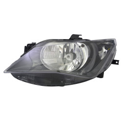 PHARE CONDUCTEUR GAUCHE NOIR + MOTEUR SEAT IBIZA 6J1 6J5 6J8 4/2012 A 5/2015 H4