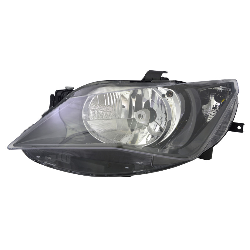 PHARE CONDUCTEUR GAUCHE NOIR + MOTEUR SEAT IBIZA 6J1 6J5 6J8 4/2012 A 5/2015 H4