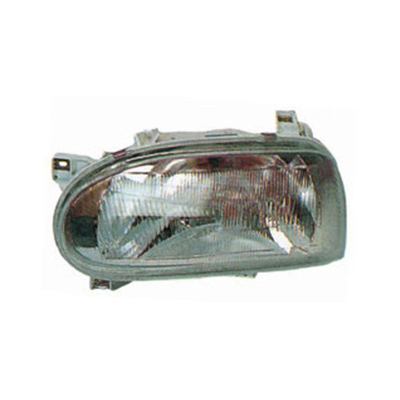 PHARE CONDUCTEUR GAUCHE SIMPLE H4 VW GOLF 3 BERLINE BREAK DE 01/1993 à 04/1999