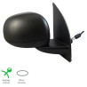 RETROVISEUR DROIT MANUEL NOIR SANS SONDE FIAT PANDA TYPE 312 A PARTIR DE 02/2012