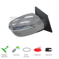 RETROVISEUR DROIT ELECTRIQUE DEGIVRANT APPRET HYUNDAI IX35 LM A PARTIR 08/2009