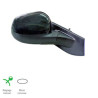 RETROVISEUR DROIT MANUEL NOIR CHEVROLET SPARK M300 A PARTIR DE 12/2009