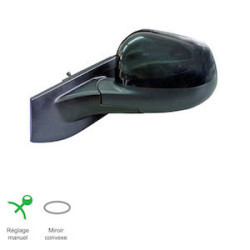 RETROVISEUR GAUCHE MANUEL NOIR CHEVROLET SPARK M300 A PARTIR DE 12/2009
