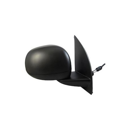 RETROVISEUR DROIT MANUEL NOIR AVEC SONDE FIAT PANDA TYPE 312 A PARTIR DE 02/2012