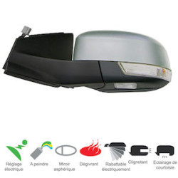 RETROVISEUR GAUCHE RABATTABLE ELECTRIQUE APPRET FORD MONDEO 4 PARTIR 09/2010